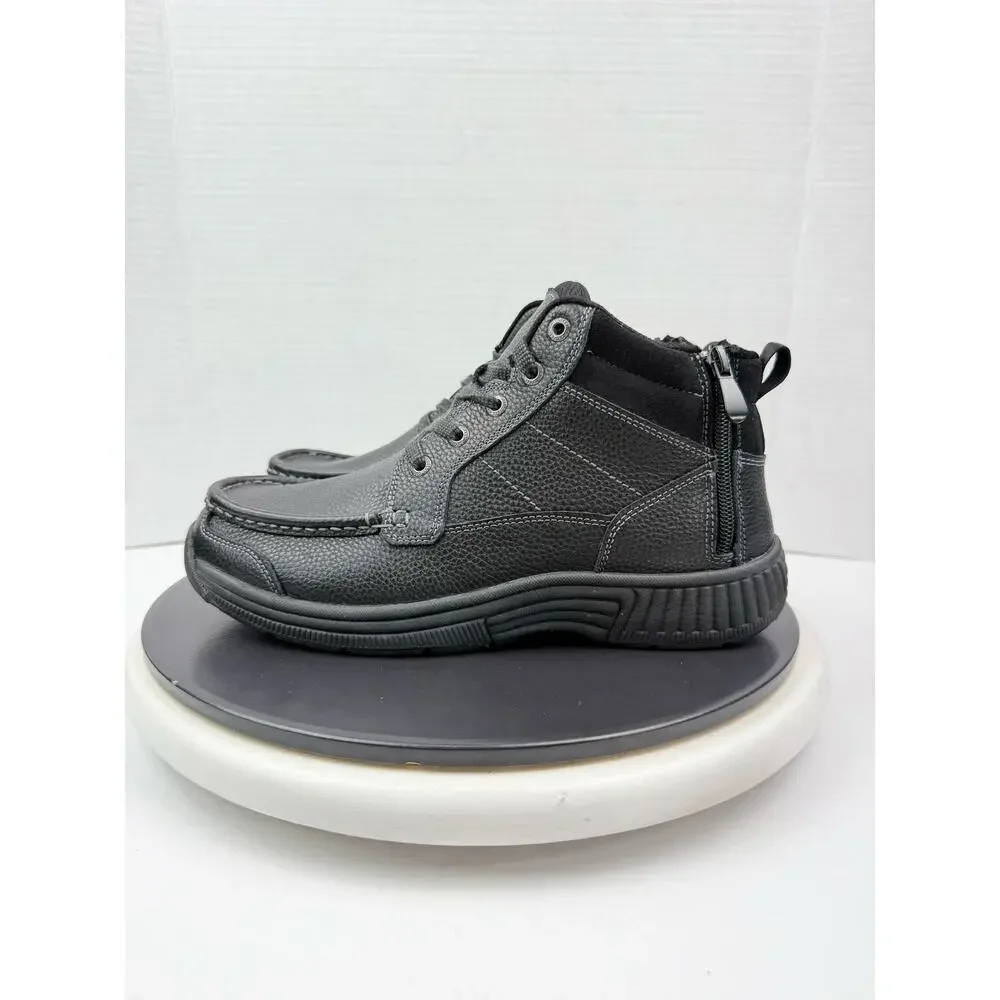 Orthofeet‎ Ranger 483 Slip Resistant Mens Size 7.5 D Heel Zipper Comfort Boots